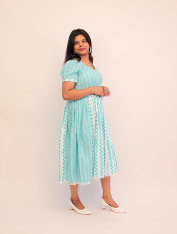 Maxi Dress  SEA GREEN